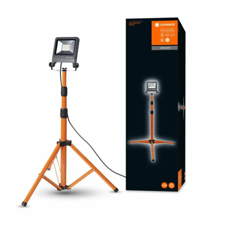 Spot de jardin LEDVANCE WORKLIGHTS Gris, 1 lumière