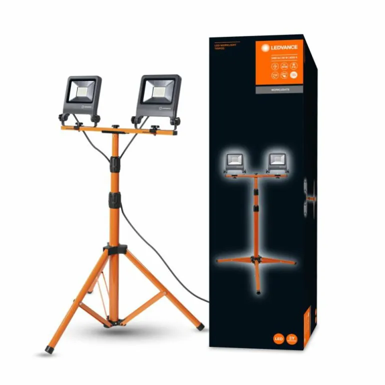 Spot de jardin LEDVANCE WORKLIGHTS Gris, 1 lumière