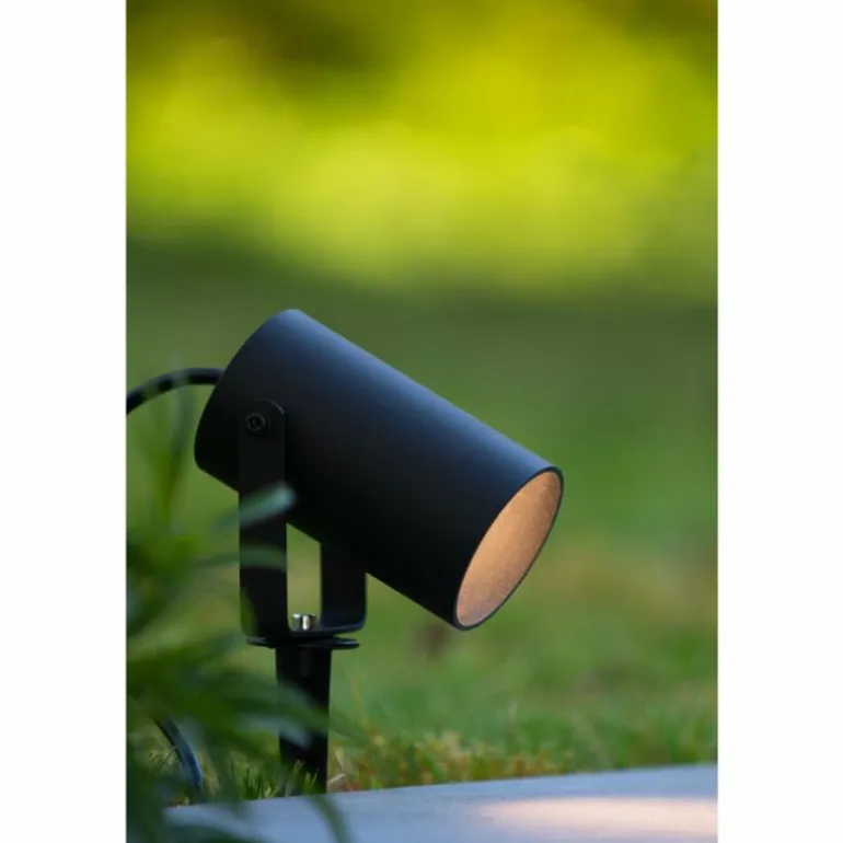 Spot de jardin Lucide TAYLOR Noir, 1 lumière