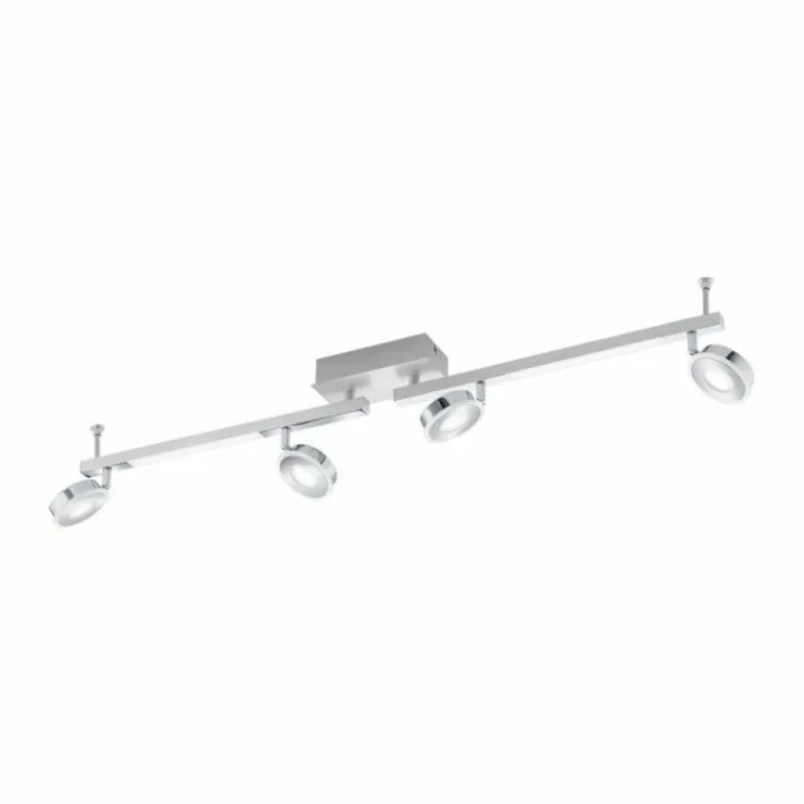 Luminaires Eglo Spots Et Projecteurs|Spot de plafond Eglo CARDILLIO LED Aluminium, Chrome, 4 lumières