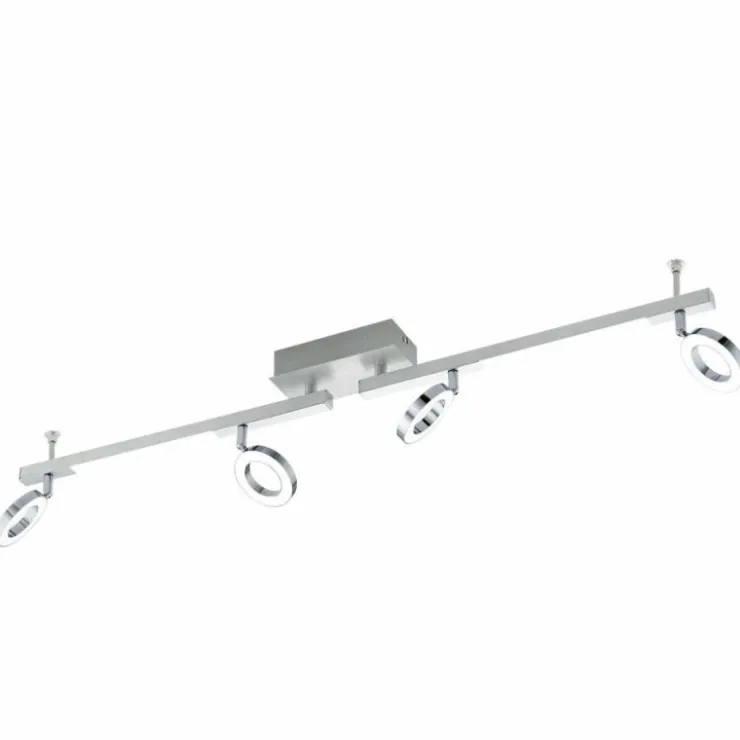 Luminaires Eglo Éclairage Led|Spot de plafond Eglo CARDILLIO 1 LED Aluminium, Chrome, 4 lumières