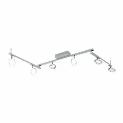 Luminaires Eglo Éclairage Led|Spot de plafond Eglo CARDILLIO 1 LED Aluminium, Chrome, 6 lumières