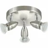 Luminaires Eglo Éclairage Led|Spot de plafond Eglo MAGNUM LED Chrome, Nickel mat, 3 lumières