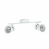 Luminaires Eglo Éclairage Led|Spot de plafond EGLO SERAS LED Blanc, 2 lumières