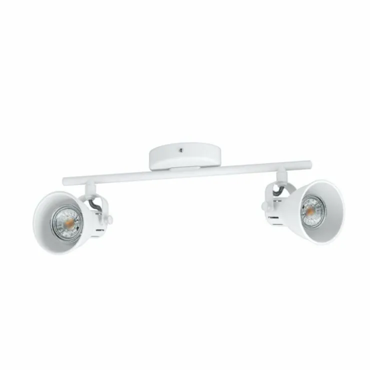 Luminaires Eglo Éclairage Led|Spot de plafond EGLO SERAS LED Blanc, 2 lumières