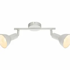 Luminaires Globo Lighting Spots Et Projecteurs|Spot de plafond Globo CALDERA Blanc, 2 lumières