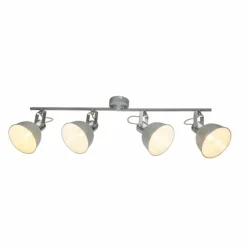 Luminaires Globo Lighting Spots Et Projecteurs|Spot de plafond Globo Gerda Gris, 4 lumières