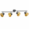 Luminaires Globo Lighting Éclairage Led|Spot de plafond Globo Lotte LED Noir, 4 lumières