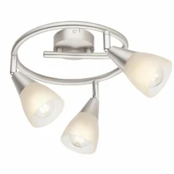 Luminaires Globo Lighting Spots Et Projecteurs|Spot de plafond Globo Tadeus I Nickel mat, 3 lumières