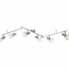 Luminaires Globo Lighting Spots Et Projecteurs|Spot de plafond Globo Xara I Chrome, 6 lumières