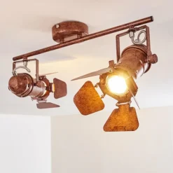 hofstein Spots Et Projecteurs|Spot de plafond Lichinga Rouille, 2 lumières