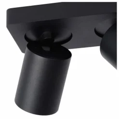 Luminaires Lucide Éclairage Led|Spot de plafond Lucide NIGEL LED Noir, 2 lumières