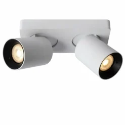 Luminaires Lucide Éclairage Led|Spot de plafond Lucide NIGEL LED Blanc, 2 lumières