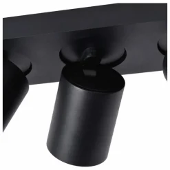 Luminaires Lucide Éclairage Led|Spot de plafond Lucide NIGEL LED Noir, 3 lumières