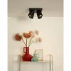 Luminaires Lucide Éclairage Led|Spot de plafond Lucide NIGEL LED Noir, 4 lumières