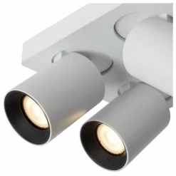 Luminaires Lucide Éclairage Led|Spot de plafond Lucide NIGEL LED Blanc, 4 lumières