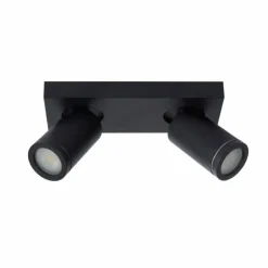 Luminaires Lucide Éclairage Led|Spot de plafond Lucide TAYLOR LED Noir, 2 lumières