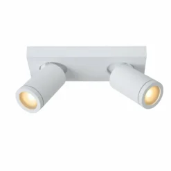 Luminaires Lucide Éclairage Led|Spot de plafond Lucide TAYLOR LED Blanc, 2 lumières