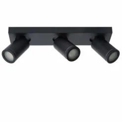 Luminaires Lucide Éclairage Led|Spot de plafond Lucide TAYLOR LED Noir, 3 lumières