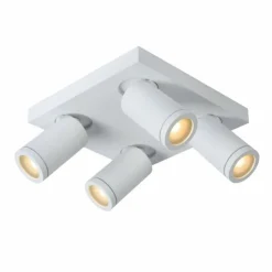 Luminaires Lucide Éclairage Led|Spot de plafond Lucide TAYLOR LED Blanc, 4 lumières