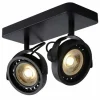 Luminaires Lucide Spots Et Projecteurs|Spot de plafond Lucide TALA LED Noir, 2 lumières
