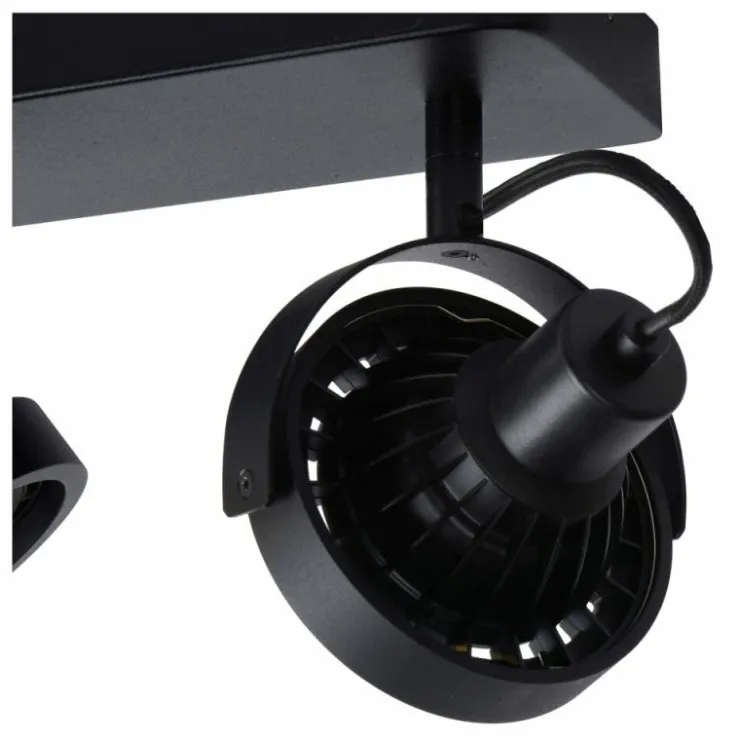 Luminaires Lucide Éclairage Led|Spot de plafond Lucide TALA LED Noir, 3 lumières