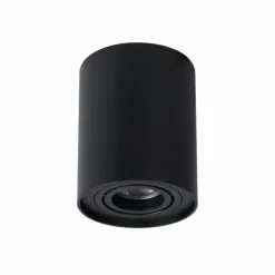 Luminaires Lucide Downlights|Spot de plafond Lucide TUBE Noir, 1 lumière
