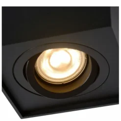Luminaires Lucide Downlights|Spot de plafond Lucide TUBE Noir, 1 lumière