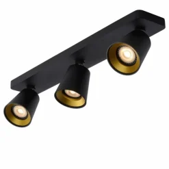 Luminaires Lucide Spots Et Projecteurs|Spot de plafond Lucide TURNON LED Noir, 3 lumières