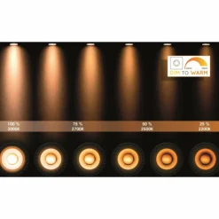Luminaires Lucide Spots Et Projecteurs|Spot de plafond Lucide TURNON LED Noir, 3 lumières