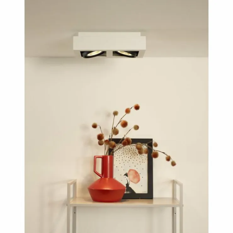 Luminaires Lucide Spots Et Projecteurs|Spot de plafond Lucide ZEFIX LED Blanc, 2 lumières