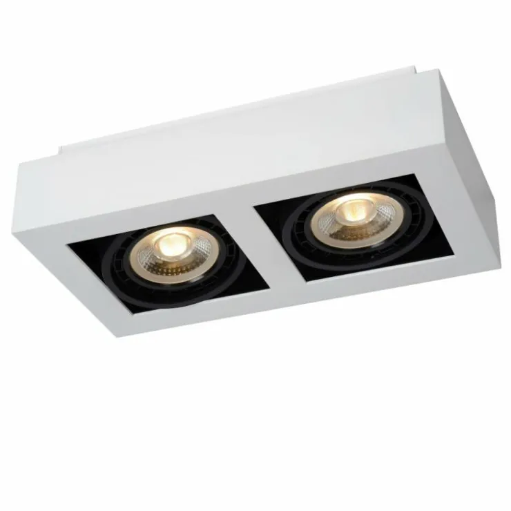 Luminaires Lucide Spots Et Projecteurs|Spot de plafond Lucide ZEFIX LED Blanc, 2 lumières