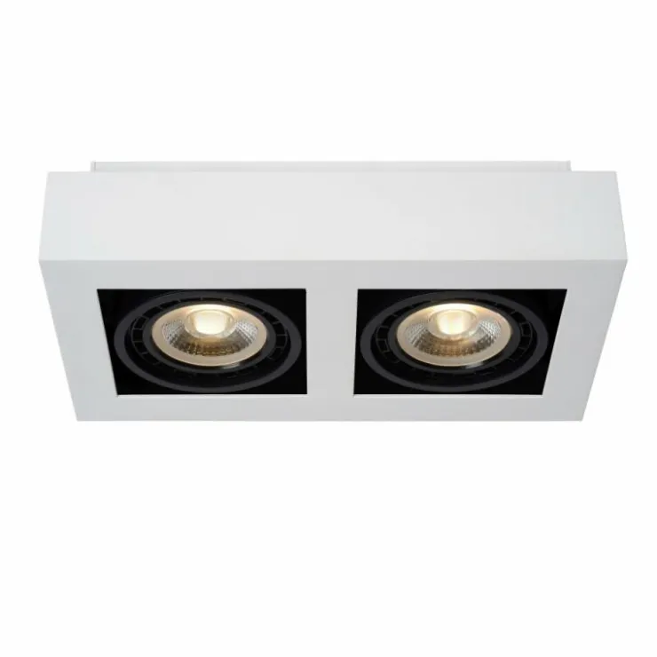 Luminaires Lucide Spots Et Projecteurs|Spot de plafond Lucide ZEFIX LED Blanc, 2 lumières