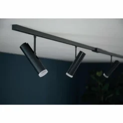 SCHÖNER WOHNEN-Kollektion Éclairage Led|Spot de plafond SCHÖNER-WOHNEN-Kollektion HV-Track Lina Stina LED Noir, 1 lumière