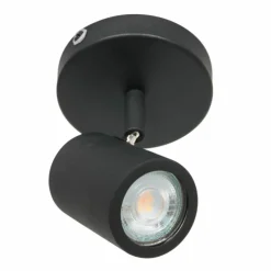 Luminaires Steinhauer Éclairage Led|Spot de plafond Steinhauer Upround LED Noir, 1 lumière