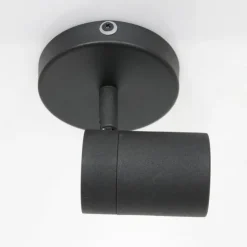 Luminaires Steinhauer Éclairage Led|Spot de plafond Steinhauer Upround LED Noir, 1 lumière