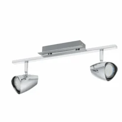 Luminaires Eglo Spots Et Projecteurs|Spot Eglo CORBERA Chrome, 2 lumières