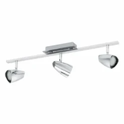 Luminaires Eglo Spots Et Projecteurs|Spot Eglo CORBERA Chrome, 3 lumières