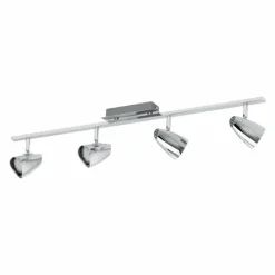Luminaires Eglo Spots Et Projecteurs|Spot Eglo CORBERA Chrome, 4 lumières
