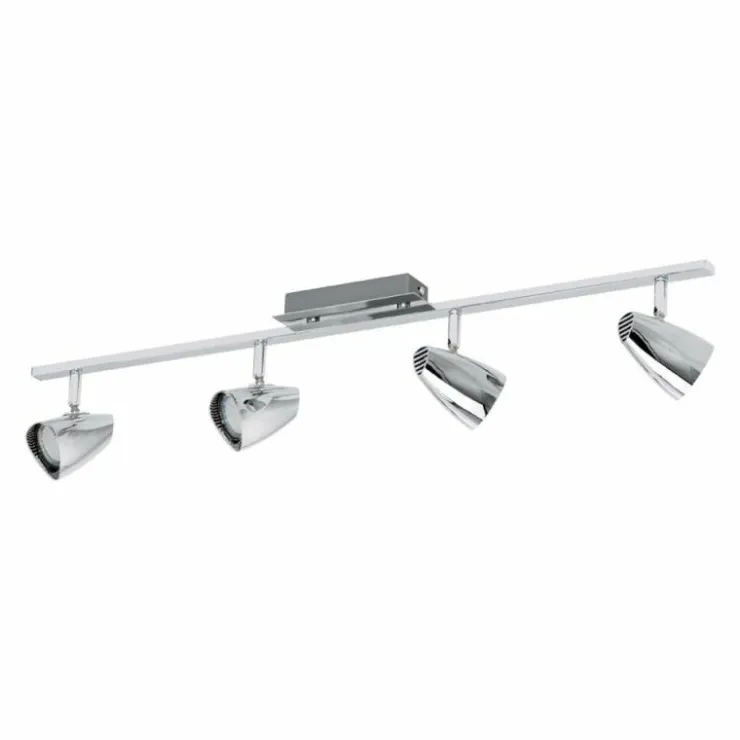 Luminaires Eglo Spots Et Projecteurs|Spot Eglo CORBERA Chrome, 4 lumières