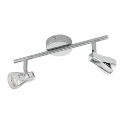 Luminaires Eglo Éclairage Led|Spot Eglo TIBERIO LED Chrome, 2 lumières