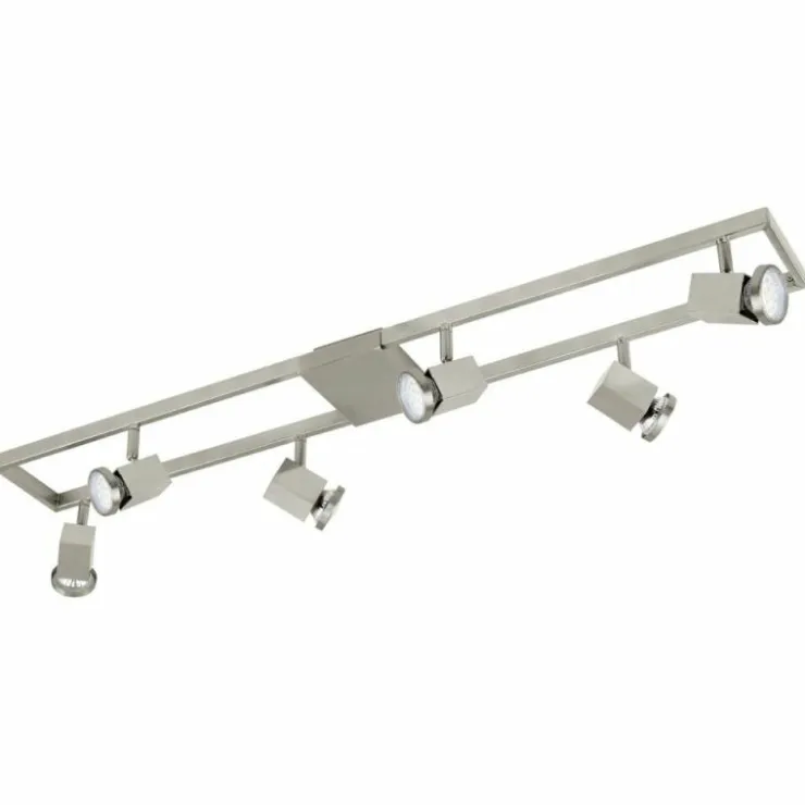 Luminaires Eglo Spots Et Projecteurs|Spot Eglo ZERACO Nickel mat, 6 lumières