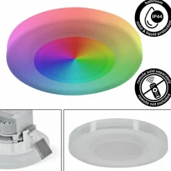 Spot encastrable Armaes LED Blanc, 1 lumière, Changeur de couleurs