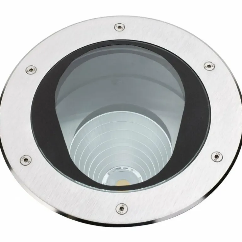 Spot encastrable au sol Albert 2422 LED Acier inoxydable, 1 lumière