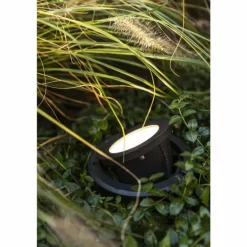 Spot encastrable au sol LUTEC ARTIC LED Noir, 1 lumière