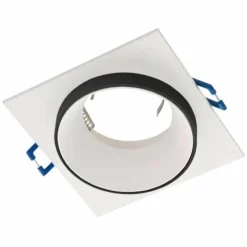 Luminaires Eglo Luminaires Encastrés|Spot encastrable Eglo CAROSSO Noir, Blanc, 1 lumière