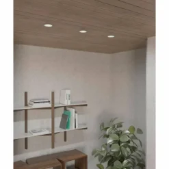 Luminaires Eglo Luminaires Encastrés|Spot encastrable Eglo CAROSSO Blanc, 1 lumière