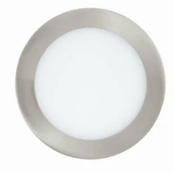 Luminaires Eglo Luminaires Encastrés|Spot encastrable Eglo FUEVA-C LED Nickel mat, 1 lumière, Changeur de couleurs