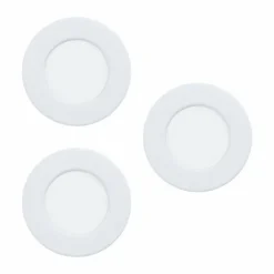 Luminaires Eglo Éclairage Led|Spot encastrable Eglo FUEVA LED Blanc, 3 lumières