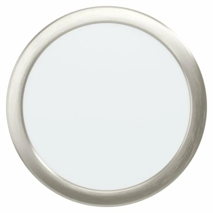 Luminaires Eglo Luminaires Encastrés|Spot encastrable Eglo FUEVA LED Nickel mat, 1 lumière